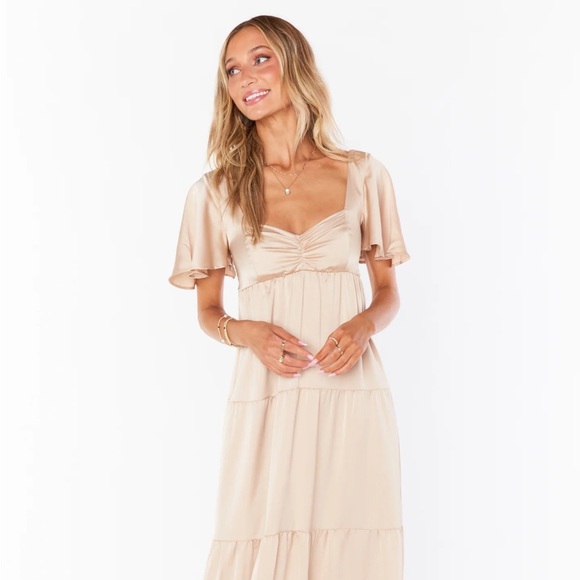 Show Me Your MuMu Dresses Show Me Your Mumu Bridesmaid Nicole Maxi
